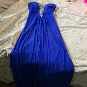 Royal Blue prom or evening dress